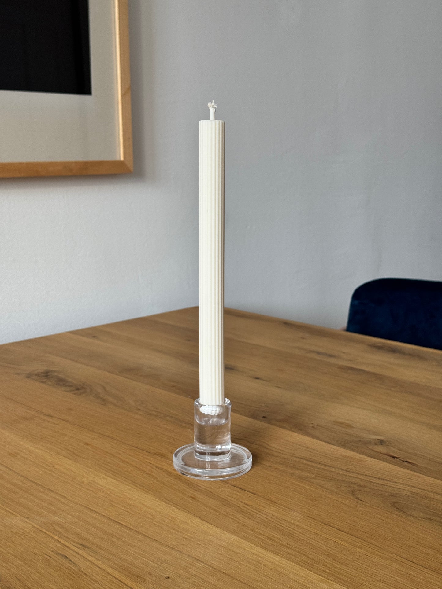 Stabkerzen 2er-Set einfarbig