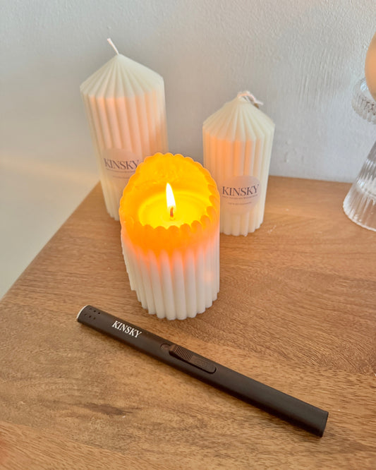 Stabfeuerzeug schwarz